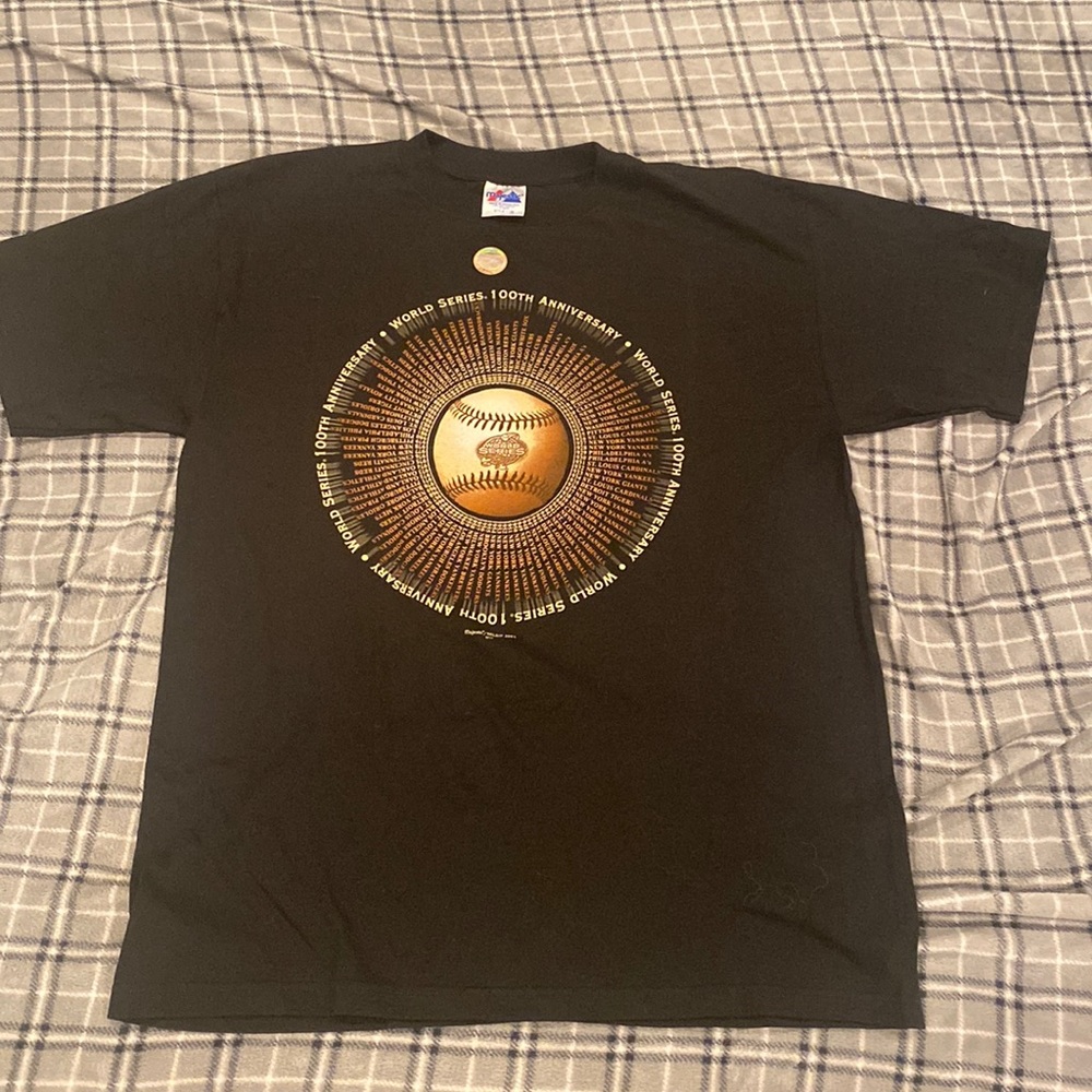 2003 WORLD SERIES 100TH ANNIVERSARY NY YANKEES, MARLINS Majestic VINTAGE